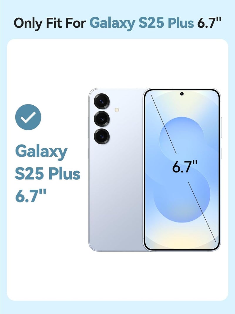 Newdery for Samsung Galaxy S25 Plus Battery Case 6.7", 10000mAh Portable Power Bank with LED Display, Qi Wireless Charger & 20W USB C Fast Charging, Sync-Data Supported Black - Image 2